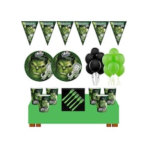 Hulk Doğum Günü Konsepti 24 Kişilik Hulk Parti Süsleri Hulk Parti Hulk Doğum Günü Konsepti 24 Kişilik Hulk Parti Süsleri Hulk Parti