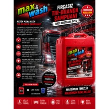 Max&wash 20 Kg Fırçasız Tır-branda Şampuanı 1/60 Konsantre Fırçasız Oto Yıkama Ve Branda Temizleyici