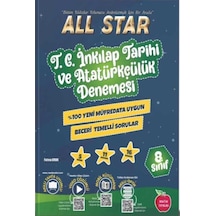 8. Sınıf T. C. İnkılap Tarihi ve Atatürkçülük  All Star Branş Deneme -  Newton Yayınları