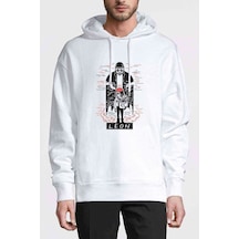 Leon & Mathilda The Professional Red Baskılı Beyaz Erkek Sweat (531042881)