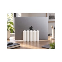 Dora Dekoratif Dikey Macbook Standı - Beyaz