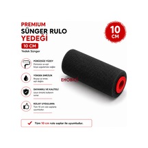 Premium Sünger Rulo Yedeği 10cm Yedek Sünger