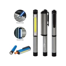 Firmalara Özel Logolu 5110 Füme Metal Penlight & El Feneri-5 Adet