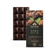 5 Adet Glories Bitter Vegan-şekersiz Çikolata 100 G