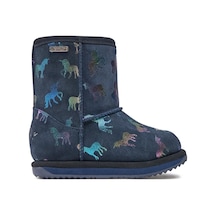 Emu Australia Emu Australia Rainbow Unicorn Brumby Unisex Çocuk Pembe Bot Mıd Lacivert