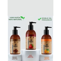 Rekze Masaj Yagı Çikolata Çilek Portakal Yenilir Erotik Rahatlatıcılı Vücut Aromaterapi 120 Ml