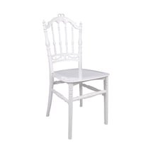 Mandella Karmen Düğün Sandalyesi Model 10 (6 Adet) Beyaz