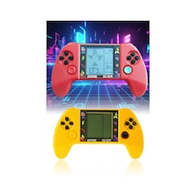 Taşınabilir Tetris Oyun Konsolu Renkli Retro Oyun Aleti Çocuklar İçin Eğlenceli Mini Konsol