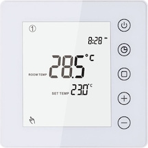 Leezsing 3a Su Isıtma Termostatı Lcd Dokunmatik Ekranlı Dijital Isıtma Termostatı Hafta Programlanabilir Akıllı Sıcaklık Kontrol C-158