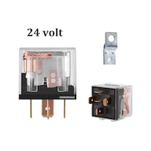 Mini Role 24v. 5 Uçlu. 40 A. Far. Korna. Fan. Lpg Röle
