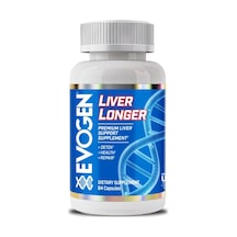 Evogen Liver Longer Molybdenum & N.a.c & Milk Thistle & Tudca Detox Health & Repair 84 Caps Aromasız