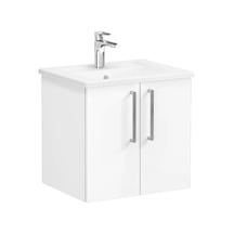 66354 VitrA Root Flat Kapaklı Lavabo Dolabı, 60 Cm, Parlak Beyaz Köşeli Lavabo Dahil Diğer
