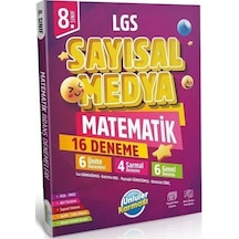 Ünlüler Karması 8. Sınıf Lgs Sayısal Medya Matematik 16 Deneme