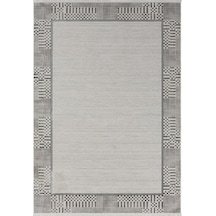 Çam Halı Gusto 904 Gri Seyran Halı Modern Desen Makine Halısı