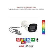 2mp Colorvu Mikrofonlu Kamera Ds-2ce10df0t-lpfs 2.8mm