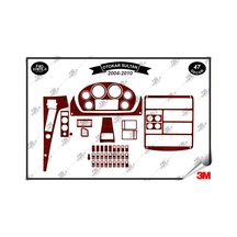 Otokar Sultan 2004-2010 Torpido Konsol Trim Göğüs Maun Kaplama Set 47 Parça Maun