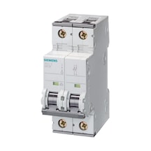 Siemens 5Sy5225-7. 25 Amper. 2 Fazlı. C Tipi. Dc Uygulamalar Için
