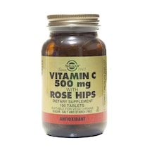 Vitamin C 500 Mg Rose Hips 100 Tablet 033984023802