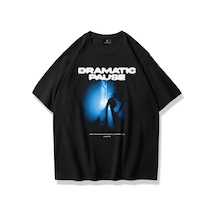 Flood Of Style Unisex Dramatic Pause Tshirt Siyah