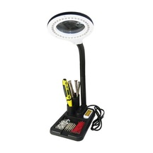 Nikula Esnek 5x /10x,40 Led Işıklı Büyüteç ,lamba Büyüteç Okuma, Çalışma Lehim Masa Lambası A808