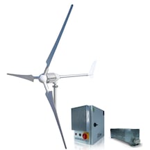 Set İ-1000w 24v/48v Rüzgar Türbini + Wind Pro Şarj Kontrol İsta-breeze