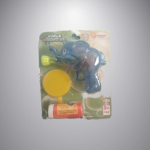 Işıklı Mavi Balık Köpük Tabancası
