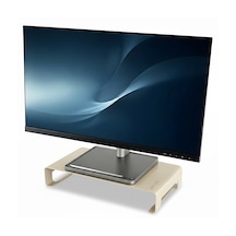 Prexua Riser Masaüstü Monitör Standı - Monitör Yükseltici - Medium - Gold - Rsr8040gl