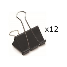 Binder Clips Metal Kıskaç 32mm 12 Li Kutu 1