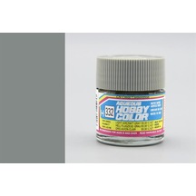 10 Ml. Light Aircraft Gray Bs381c/627 Aqueous Serisi Maket Boyası, Mr.hobby H332 Standart