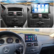 Mercedes C Serisi W204 Android Multimedya Sistemi 4-64 Cadence 2006-2011 +360 Kamera 9"