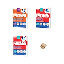 Fenomen 5. Sınıf Maarif 5a Serisi Matematik Türkçe Ve Paragraf 3lü Set Soru Bankası + Telefon Standı