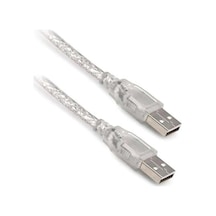 Usb Erkek-erkek Kablo 3 M Şeffaf S-lınk Sl-165m