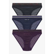 Siyah - Lacivert - Mercan