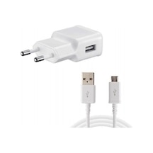 Samsung Uyumlu Şarj Cihazı + Micro Usb Kablo