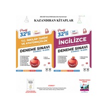 Nartest 8. Sınıf İnkılap Ve İngilizce 32 Deneme 2 Kitap Seti