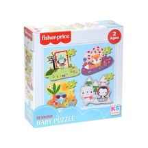 13403 Ks Fisher-Price Baby Puzzle Mevsimler - Seasons - 2 3 4 4 P