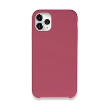 Newface - 601 - Apple iPhone Uyumlu 11 Pro Max Kılıf Lansman Legant Silikon - Csmo-tex - - Fuşya