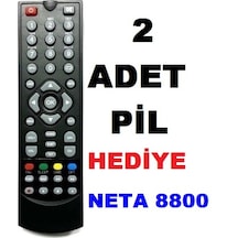 Kablo Tv Neta Teledünya Hd 8800 Uzaktan Kumanda 2 Adet Pil