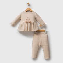 Melonika Tongs Baby Magic Forest 2'li Takım 5642 Krem Çok Renkli