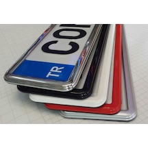 Araç Renkli Plakalık Piyano Black Beyaz Kırmızı Krom Ücr. Kargo 383750935