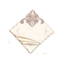 Saten.Dantel Angles İşlemeli .Altılı Peçete