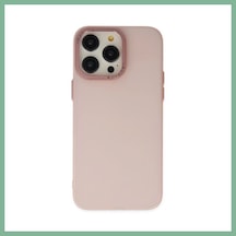 Bşkvirgo İphone 14 Pro Uyumlu Kılıf Modos Metal Kapak - Pembe Bsk2026