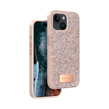 Onegif Apple Uyumlu İphone 15 Bright Simli Kapak - Pembe - Özel Seri 8683140745509