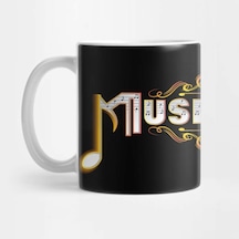 Müzik Hayattır Kupa Bardak Çok Renkli