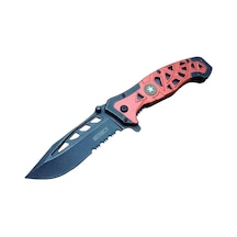 Lanmark Mx50 Testereli Outdoor Çakı 21 Cm - Otomatik, Kemerlikli Renkli