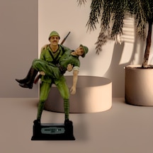 Veronese Mehmetçik Ve Anzak Askeri El Boyaması Koleksiyon Figür 18cm