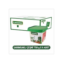 Lezzetçi Sarımsaklı Sebzeli Çeşni 6 x 750 G