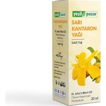 Yeşil Pazar Sarı Kantaron Yağı 20 ML
