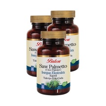 3 Kutu Balen Saw Palmetto Cüce Palmiye Isırgan Ekstraktı Kapsül