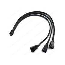 Yüksek Kalite 3 Lü Fan Çoklayıcı Pwm Y Splitter Kablo
